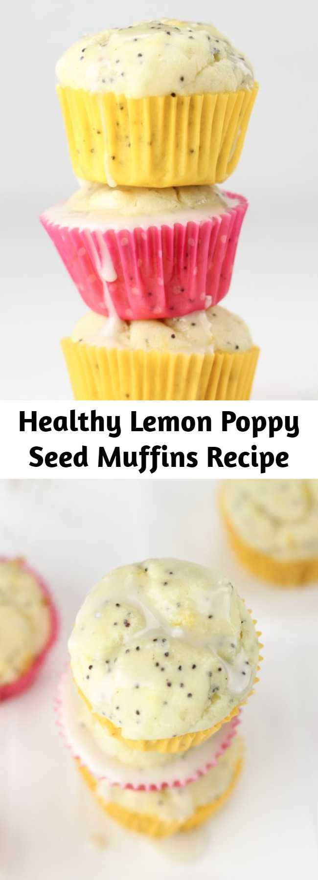 Healthy Lemon Poppy Seed Muffins Recipe - Healthy Lemon Poppy Seed Muffins recipe is super moist made with natural ingredients, gluten-free, dairy-free and low-sugar. Ultimate delicious plus healthy recipe for breakfast. Just 86 calories per muffin! It is the ultimate, delicious and healthy recipe for breakfast.