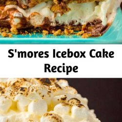 If You're Obsessed With Roasting Marshmallows, You Need to Taste This S'Mores Icebox Cake. It's five layers of s'mores bliss. The marshmallow whipped cream is everything.
