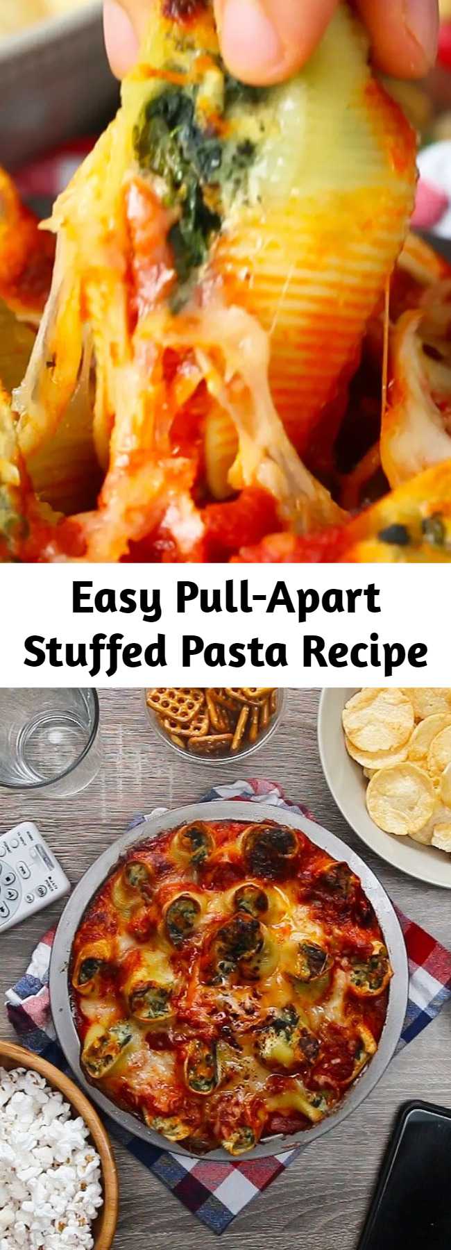 Easy Pull-Apart Stuffed Pasta Recipe - This Pull-Apart Stuffed Pasta Is Everything You Could Want In An Appetizer