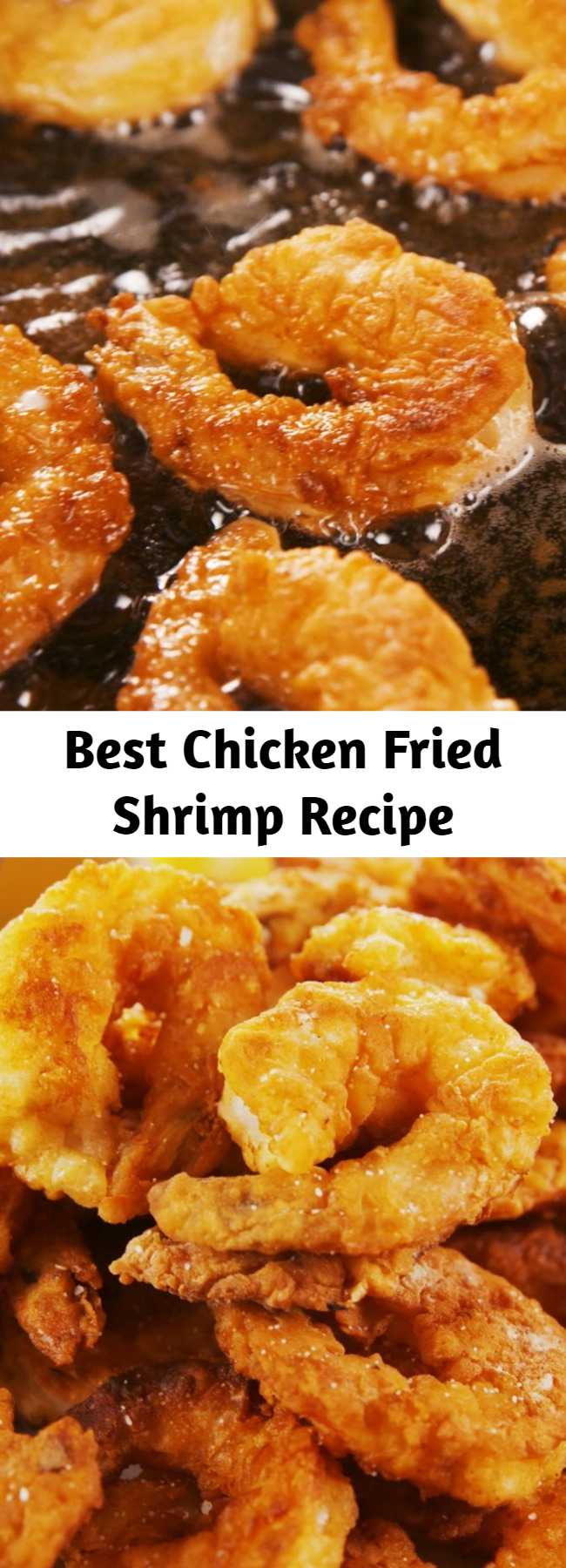 Best Chicken Fried Shrimp Recipe - If you can make chicken fried steak, you can make chicken fried anything — including shrimp. Though it's certainly not healthy, this won't leave you wanting to take a nap all day afterwards as steak would.