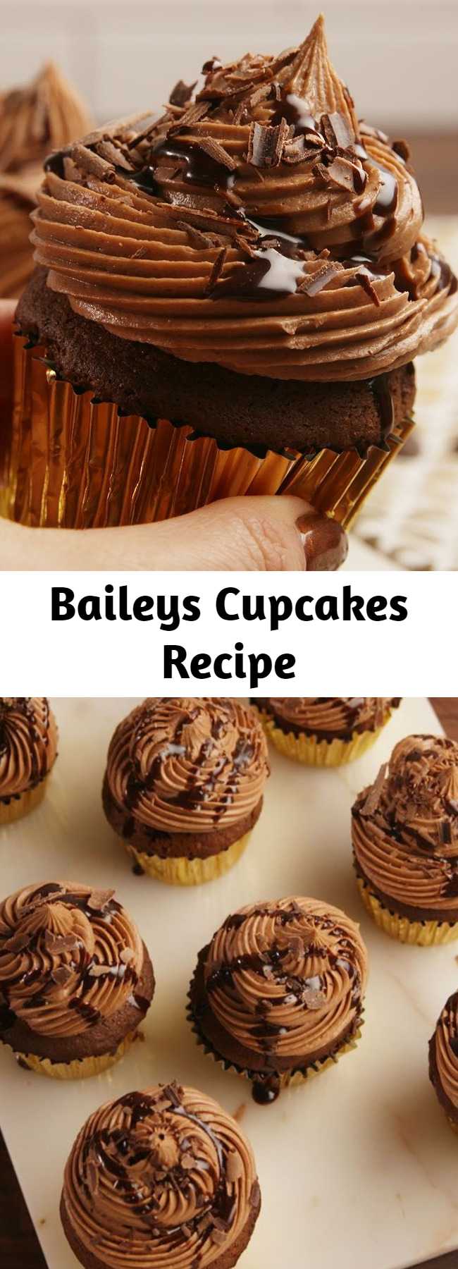 Baileys Cupcakes Recipe - These cupcakes are perfect for Baileys lovers. All cupcakes should be boozy.