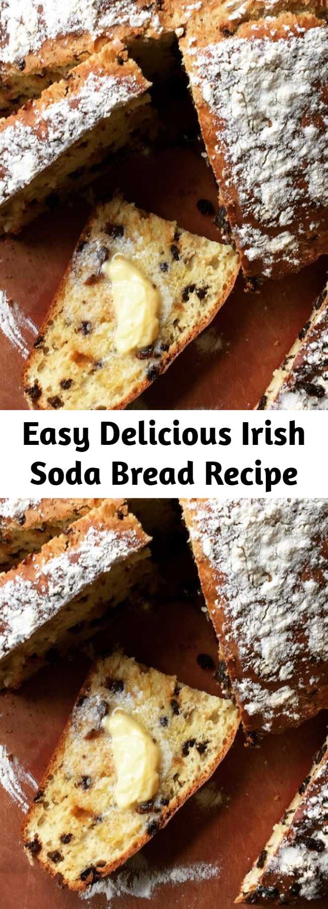 Easy Delicious Irish Soda Bread Recipe - I tried all the Irish soda bread recipes I could find. This was by far the best -- not just easy, but beautiful, amazingly moist and flavorful. I've made it over and over at the requests of family and friends. Toasts beautifully too, and wonderful with marmalade.