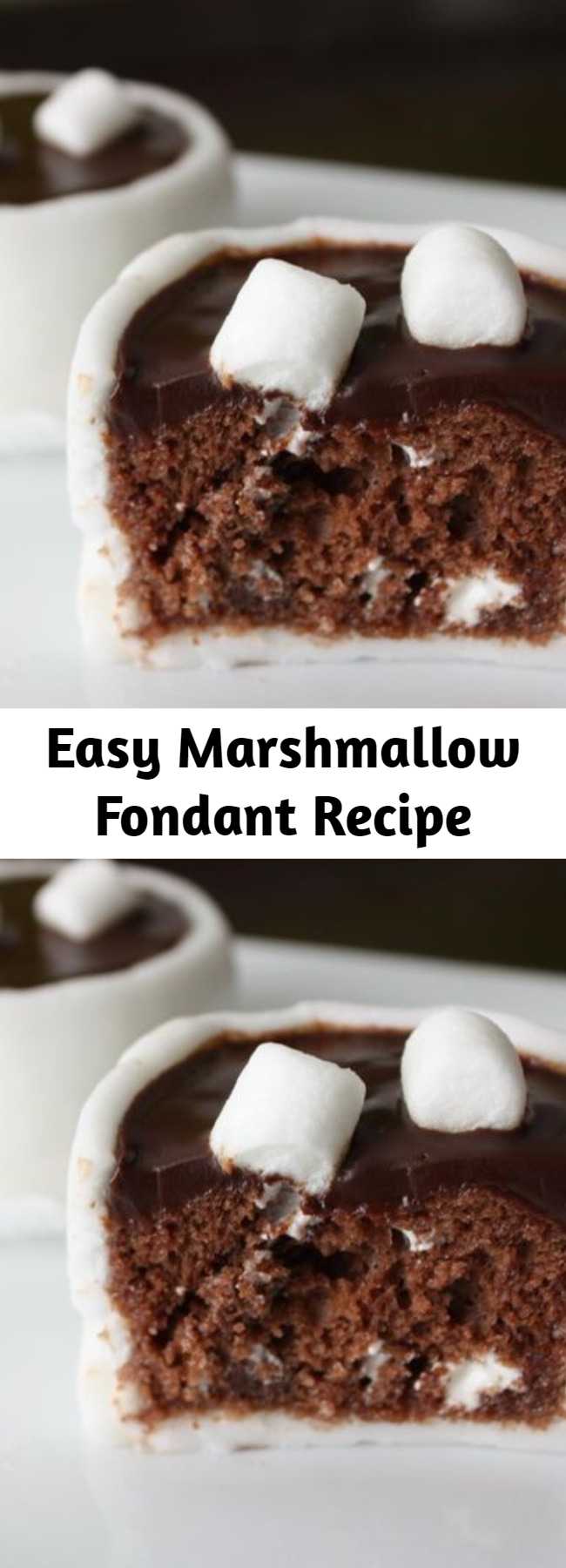Easy Marshmallow Fondant Recipe - This is a very easy (and a little sticky at times) way to make a delicious fondant. It's great on cakes, cookies, or just for your little ones to play with! Leftovers will save in a tightly sealed container for a few weeks.